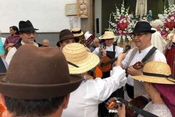 Romería y actuación de Jóvenes Cantadores en El Calero (Foto TA)